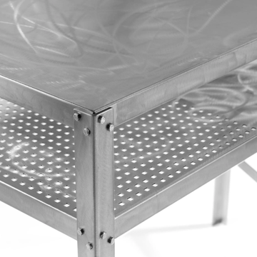 HOPE PLUS - Rectangular steel table by PF Stile - view 3